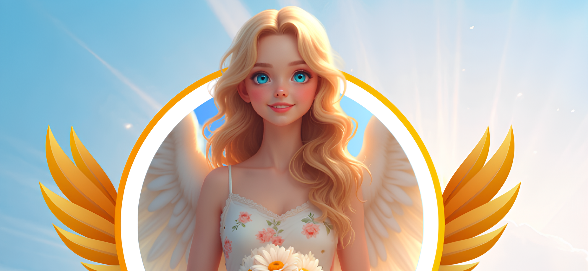 Smiling casino angel