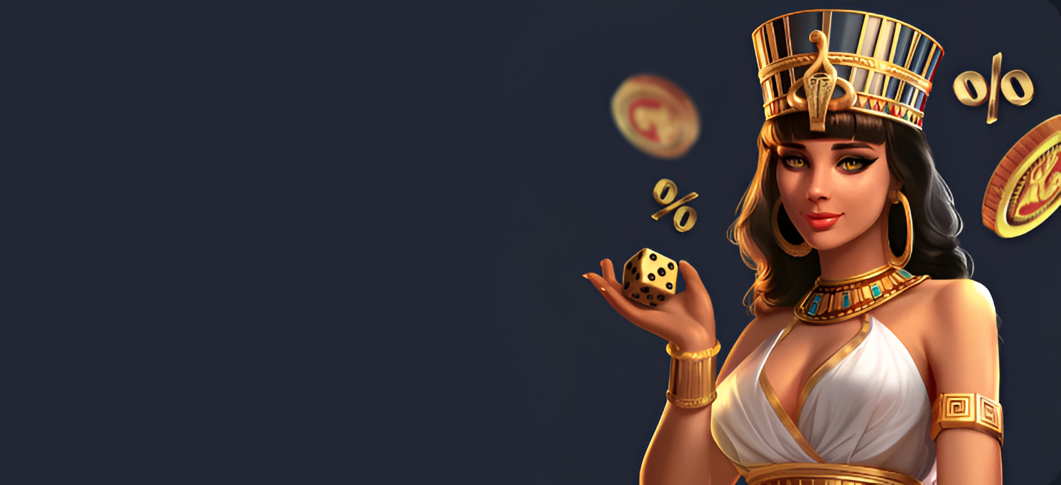 Queen with dice