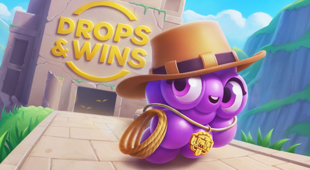 Drops & Wins mascot