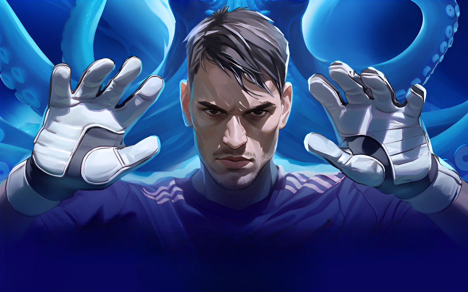 Portiere concentrato