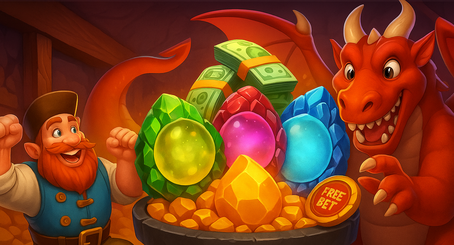 Dragon hoard of gold