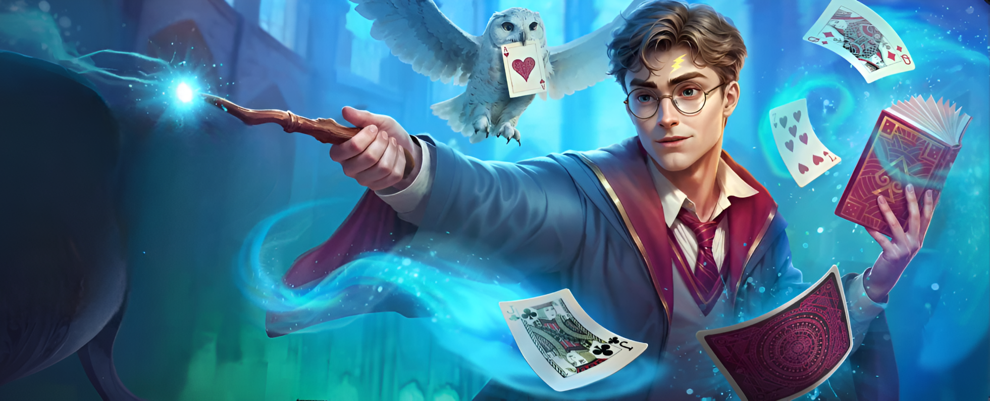 Wizard casting spell